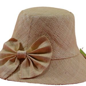 Raffia Hat — Elegant with Bow