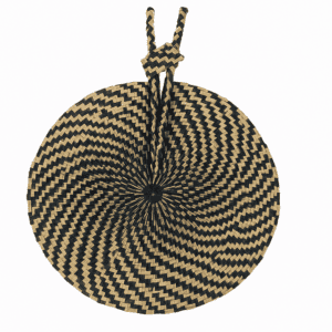 Round Raffia Fan