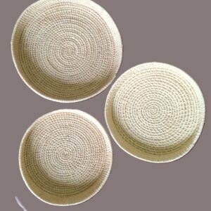 Natural Serving Trays – Set of 3